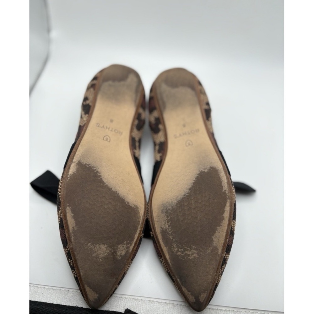 Rothy's Mary Jane Flats with Bow leopard cheetah print Mary Jane’s Women’s - Picture 6 of 9